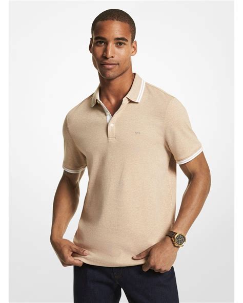 michael kors greenwich polo shirt|michael kors polo shirts men.